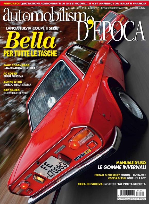 Журнал Automobilismo D'Epoca 12.2011-01.2012